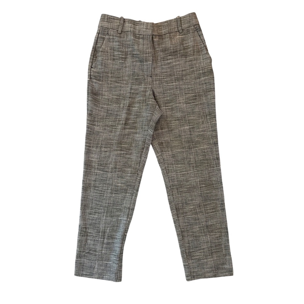 REISS Plaid Tapered Trousers Womens Size 6
